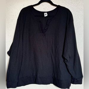 Black Waffle LongSleeve